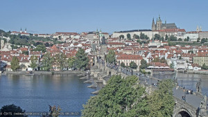 Město Praha - Pražský hrad, Karlův most, Vltava - 16.9.2025 v 09:30
