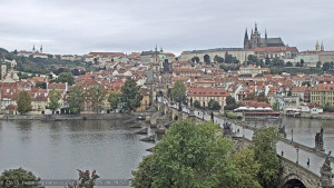 Město Praha - Pražský hrad, Karlův most, Vltava - 18.9.2025 v 08:30