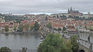 Město Praha - Pražský hrad, Karlův most, Vltava - 18.9.2025 v 09:30