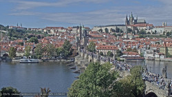 Pražský hrad, Karlův most, Vltava