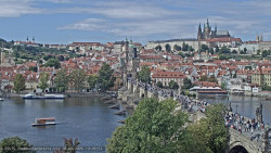 Pražský hrad, Karlův most, Vltava