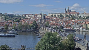 Město Praha - Pražský hrad, Karlův most, Vltava - 18.9.2025 v 13:45