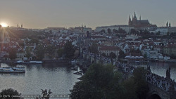 Pražský hrad, Karlův most, Vltava