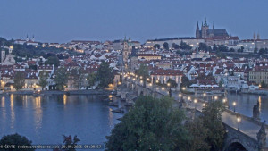 Město Praha - Pražský hrad, Karlův most, Vltava - 29.9.2025 v 06:30