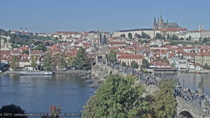Město Praha - Pražský hrad, Karlův most, Vltava - 29.9.2025 v 10:30