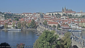 Město Praha - Pražský hrad, Karlův most, Vltava - 29.9.2025 v 11:00
