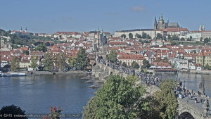 Město Praha - Pražský hrad, Karlův most, Vltava - 29.9.2025 v 11:15