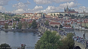 Město Praha - Pražský hrad, Karlův most, Vltava - 29.9.2025 v 12:45