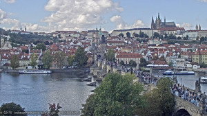 Město Praha - Pražský hrad, Karlův most, Vltava - 29.9.2025 v 13:15