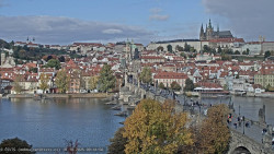 Pražský hrad, Karlův most, Vltava