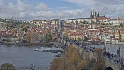 Pražský hrad, Karlův most, Vltava