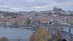 Pražský hrad, Karlův most, Vltava