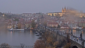 Město Praha - Pražský hrad, Karlův most, Vltava - 2.11.2025 v 16:45