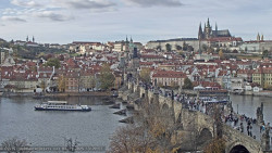 Pražský hrad, Karlův most, Vltava