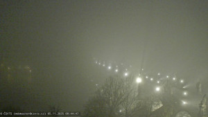 Město Praha - Pražský hrad, Karlův most, Vltava - 5.11.2025 v 00:45 Město Praha - Pražský hrad, Karlův most, Vltava - 5.11.2025 v 00:45