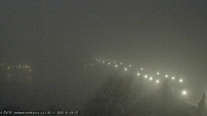 Město Praha - Pražský hrad, Karlův most, Vltava - 5.11.2025 v 02:00 Město Praha - Pražský hrad, Karlův most, Vltava - 5.11.2025 v 02:00