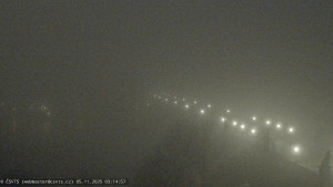 Město Praha - Pražský hrad, Karlův most, Vltava - 5.11.2025 v 03:15 Město Praha - Pražský hrad, Karlův most, Vltava - 5.11.2025 v 03:15