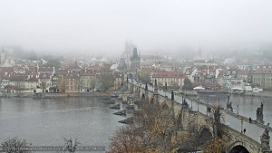 Město Praha - Pražský hrad, Karlův most, Vltava - 5.11.2025 v 08:00 Město Praha - Pražský hrad, Karlův most, Vltava - 5.11.2025 v 08:00