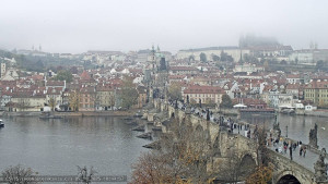 Město Praha - Pražský hrad, Karlův most, Vltava - 5.11.2025 v 10:45 Město Praha - Pražský hrad, Karlův most, Vltava - 5.11.2025 v 10:45