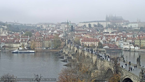 Město Praha - Pražský hrad, Karlův most, Vltava - 5.11.2025 v 11:00 Město Praha - Pražský hrad, Karlův most, Vltava - 5.11.2025 v 11:00
