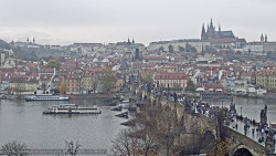 Pražský hrad, Karlův most, Vltava
