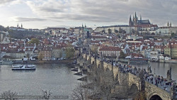 Pražský hrad, Karlův most, Vltava