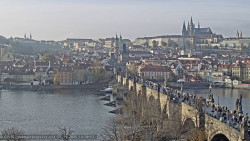 Pražský hrad, Karlův most, Vltava