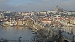 Pražský hrad, Karlův most, Vltava