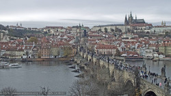 Pražský hrad, Karlův most, Vltava