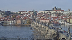 Pražský hrad, Karlův most, Vltava