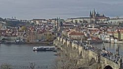 Pražský hrad, Karlův most, Vltava