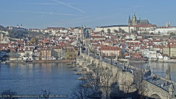 Pražský hrad, Karlův most, Vltava