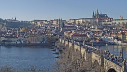 Pražský hrad, Karlův most, Vltava