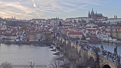 Pražský hrad, Karlův most, Vltava