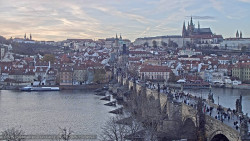 Pražský hrad, Karlův most, Vltava