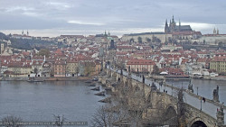 Pražský hrad, Karlův most, Vltava