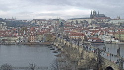 Pražský hrad, Karlův most, Vltava