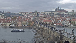 Pražský hrad, Karlův most, Vltava