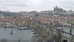 Pražský hrad, Karlův most, Vltava
