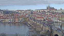 Pražský hrad, Karlův most, Vltava