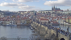Pražský hrad, Karlův most, Vltava