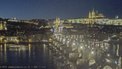 Pražský hrad, Karlův most, Vltava