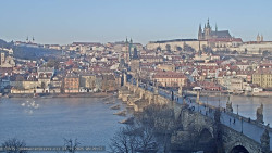 Pražský hrad, Karlův most, Vltava