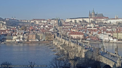 Pražský hrad, Karlův most, Vltava