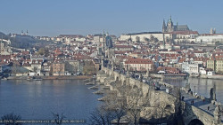 Pražský hrad, Karlův most, Vltava