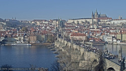 Pražský hrad, Karlův most, Vltava