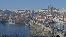 Pražský hrad, Karlův most, Vltava