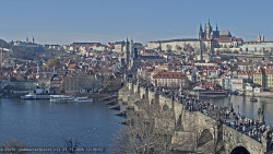 Pražský hrad, Karlův most, Vltava