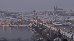 Pražský hrad, Karlův most, Vltava