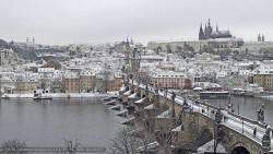 Pražský hrad, Karlův most, Vltava